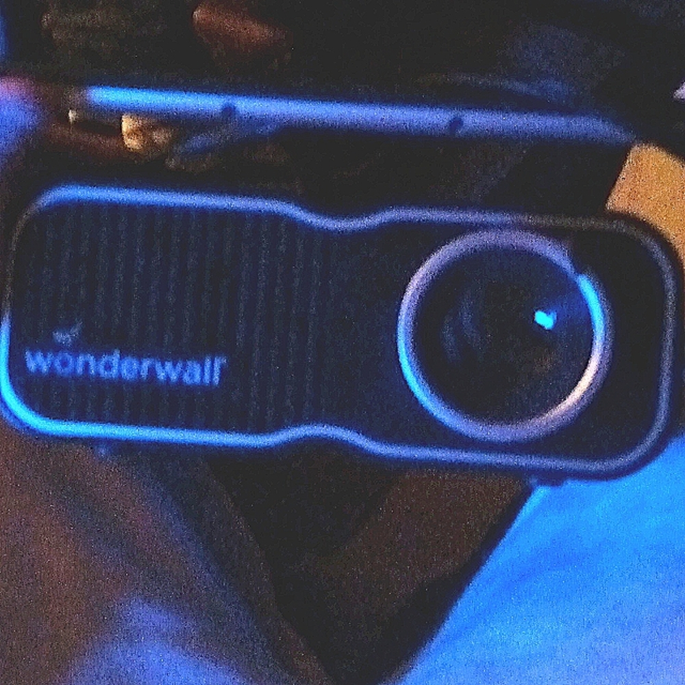 A picture projector and a nice hammer drill